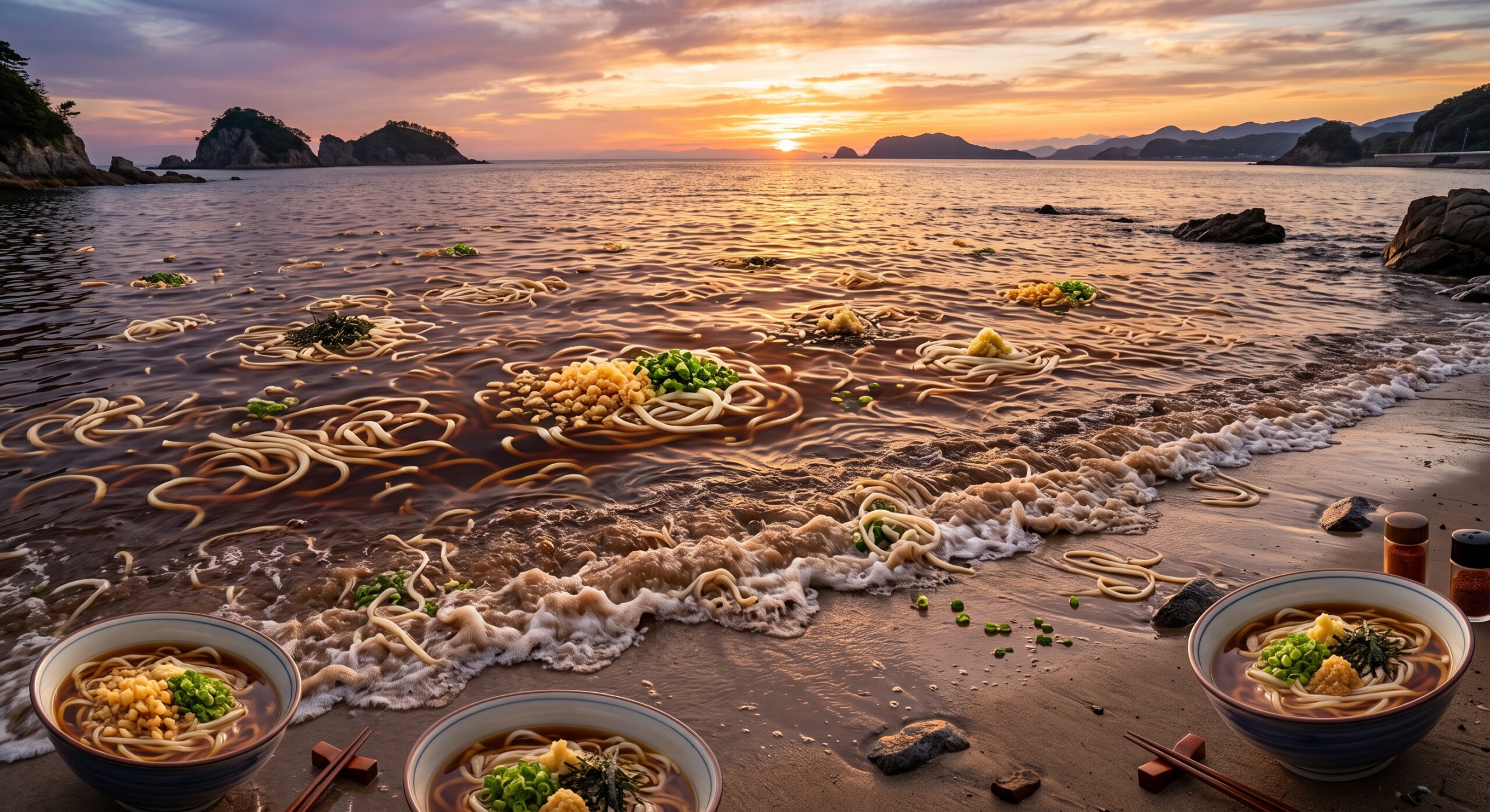 もしも地球の海がすべて「めんつゆ（3倍濃縮）」になったらどうなる？