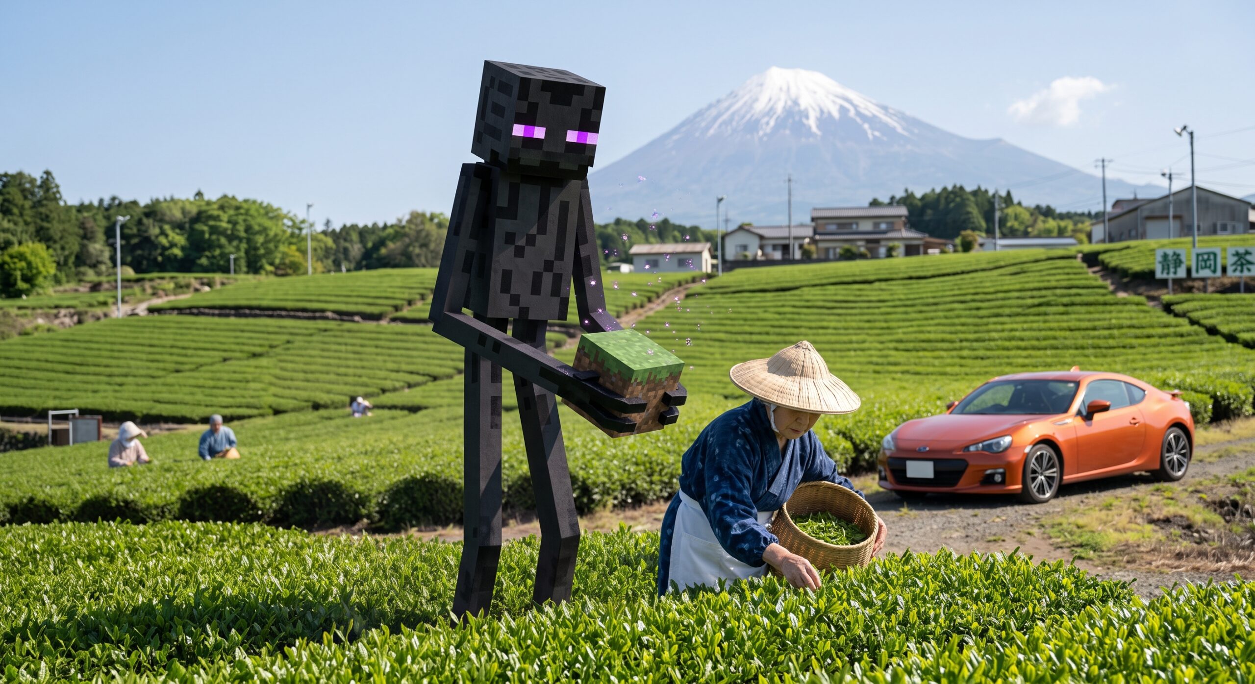 もしもエンダーマンが実際にいたら